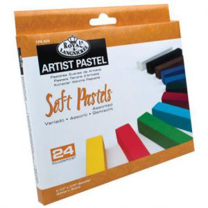 Pastele suche R&L Essentials, 24 kolory, Podstawowe